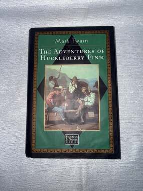 The Adventures of Huckleberry Finn by Mark Twain (Barnes & Noble Edition)